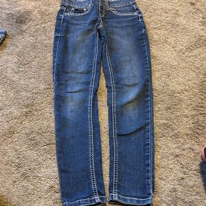 Justice Dark Blue Skinny Jeans